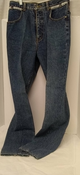 LAWMAN Western Denim Jeans  Pants Blue Mom's High-Rise Sz- 9/28, 30 ins RN#58389 - Picture 1 of 8